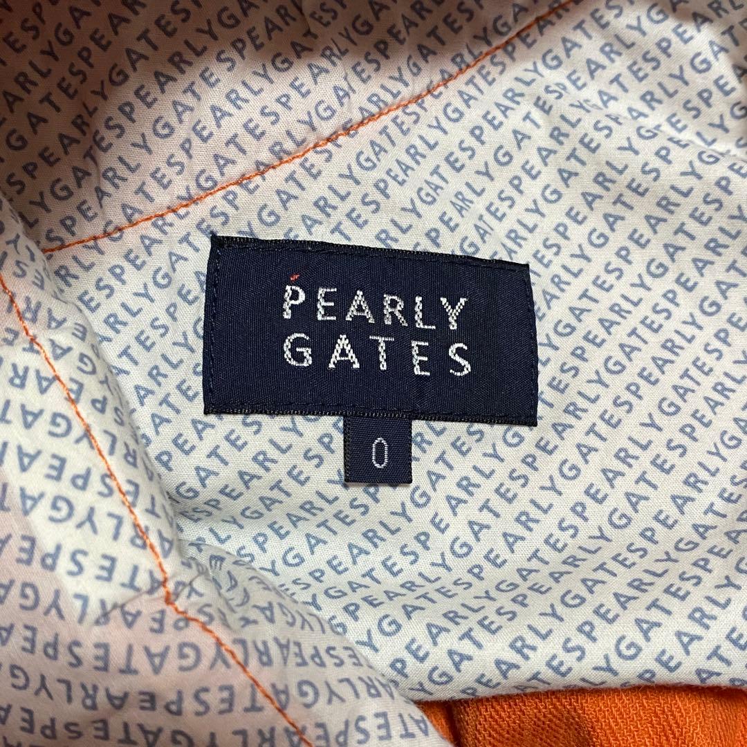 パーリーゲイツPG パワフルコットンストレッチドビーストライプロングパンツ S