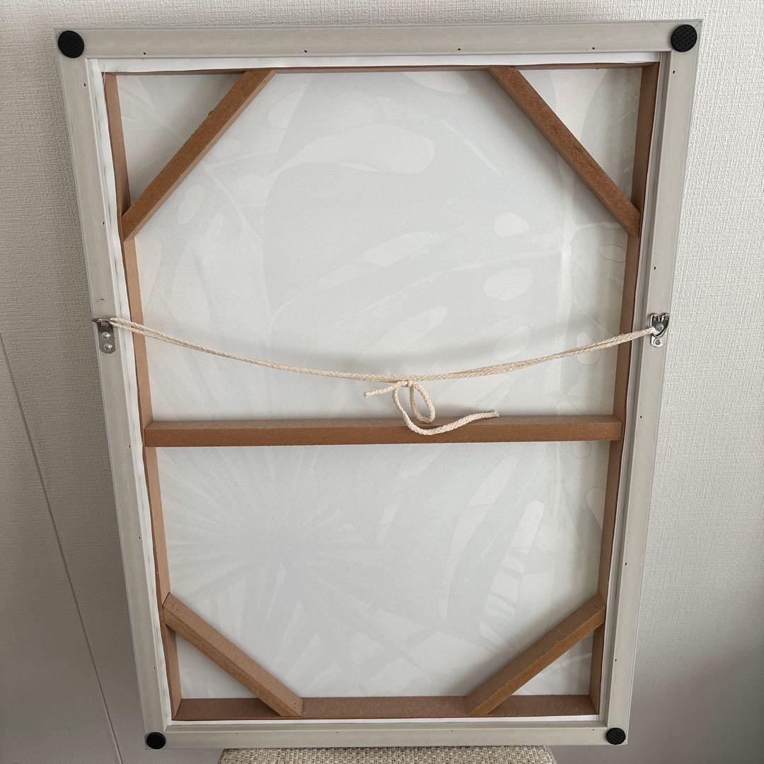 フランフラン　アートボード　絵画　グリーン① 美品