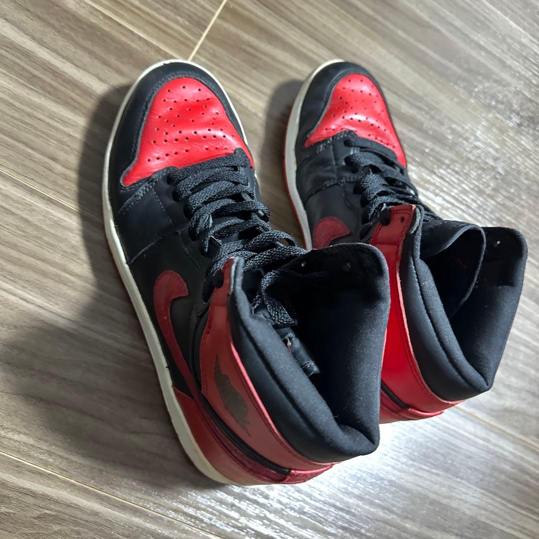 AIR JORDAN1 HI OG BRED 2001 復刻　27.0