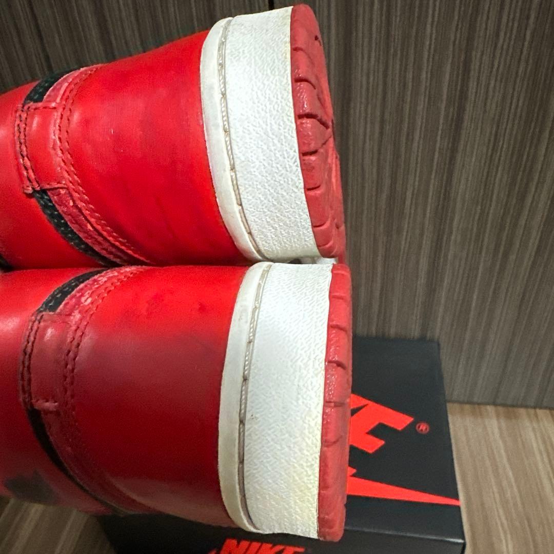 AIR JORDAN1 HI OG BRED 2001 復刻　27.0