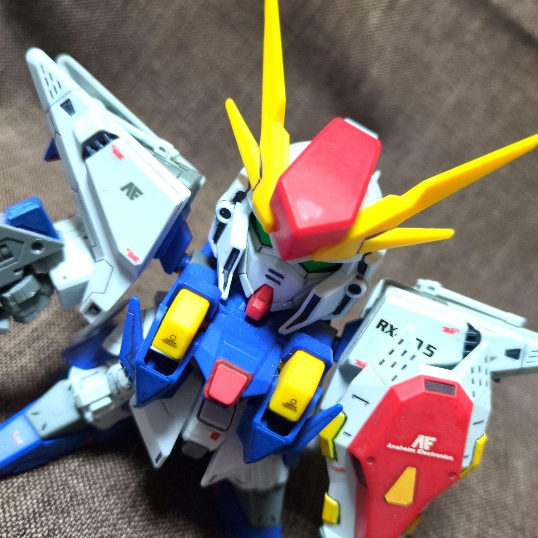 バンダイSDガンプラ　クスィーガンダム　RX-105Ξガンダム　スミ入れ
