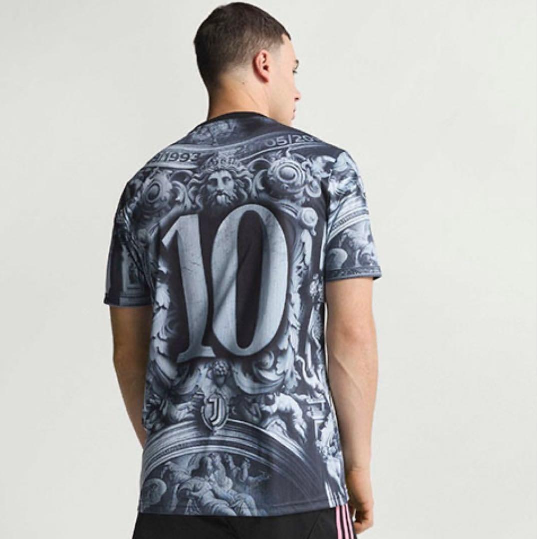 【新品未使用タグ付】ユベントス25-26プレマッチジャージー デルピエロ