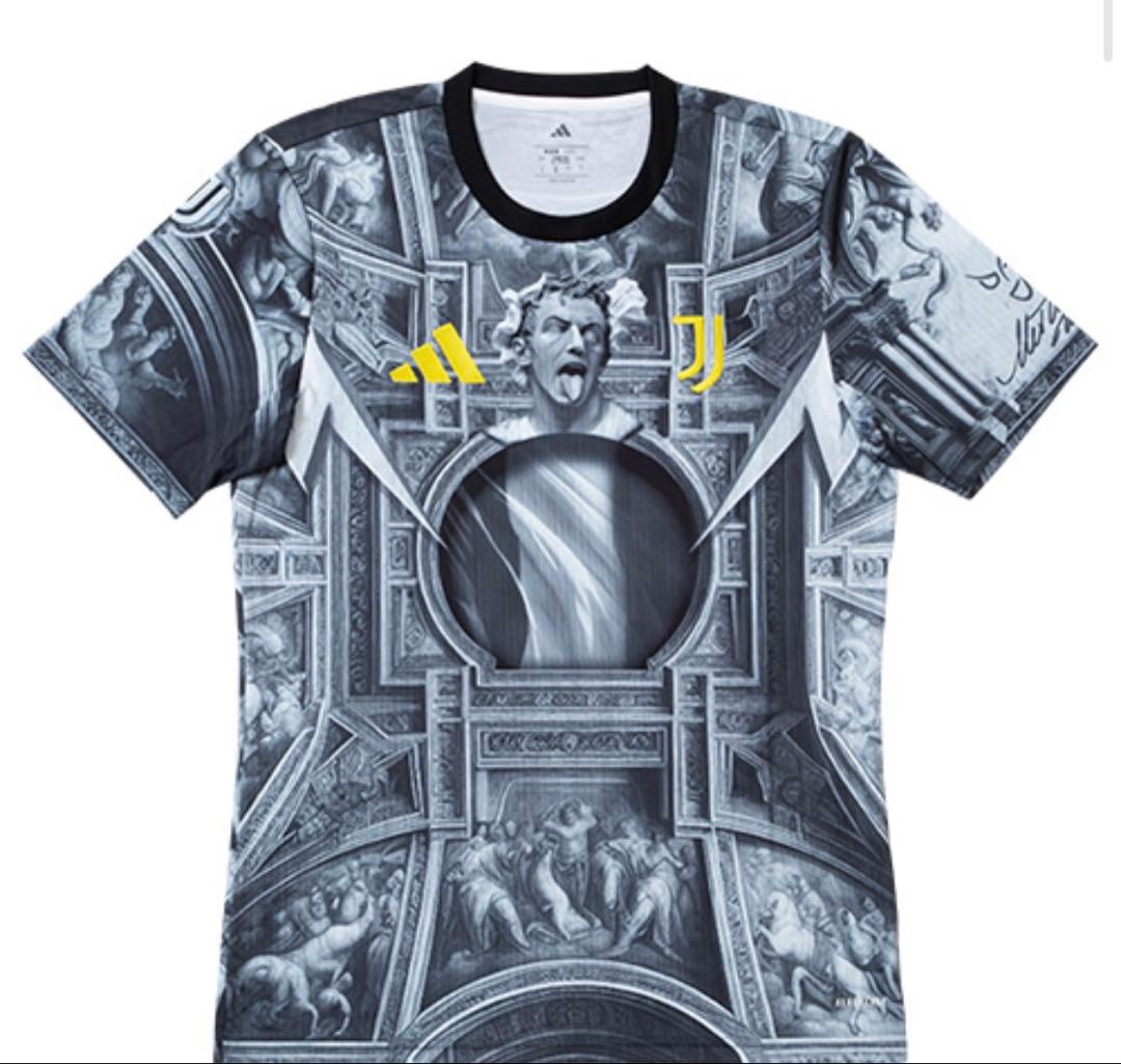 【新品未使用タグ付】ユベントス25-26プレマッチジャージー デルピエロ