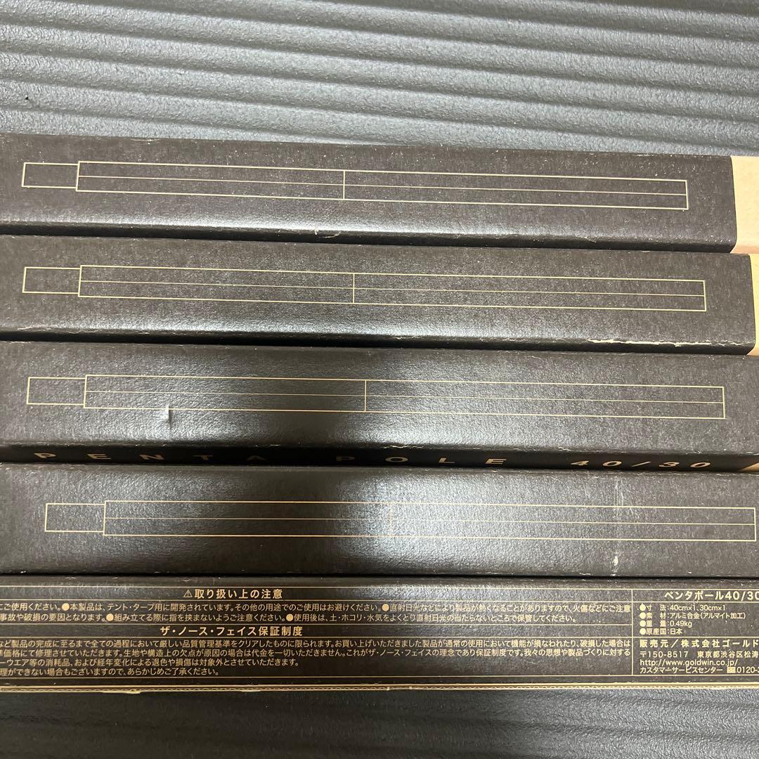 ザノースフェイスペンタポールN N32216R5本セット