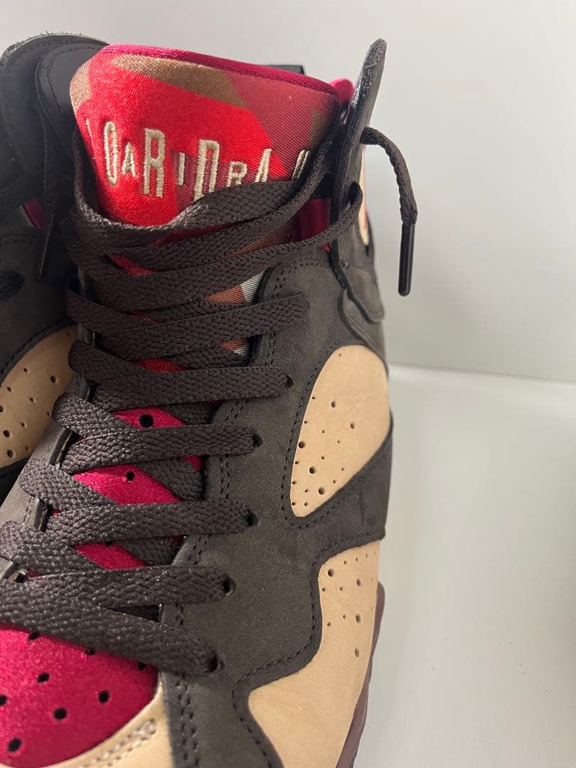 Patta × Nike Air Jordan 7 OG \"Brown\"
