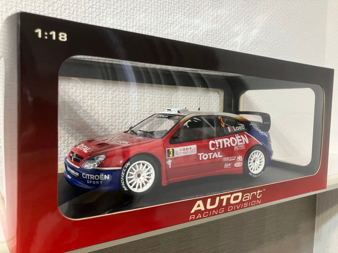 1/18 オートアート シトロエン クサラ WRC 2004