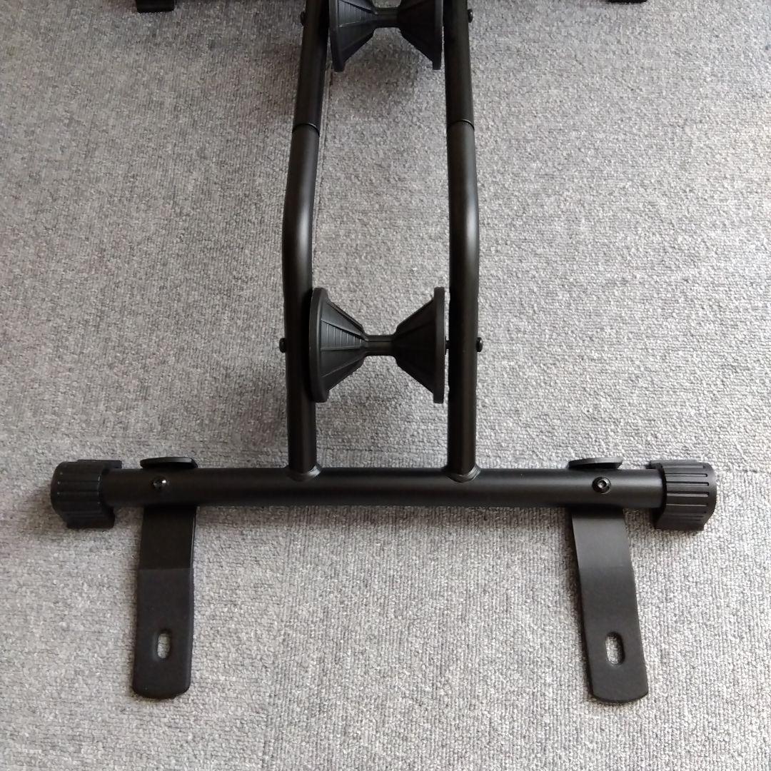 自転車 ディスプレイスタンド 高さ調整可能 ブラック