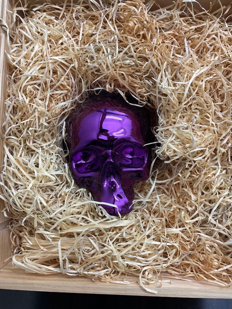 k.olin tribu 紫色 スカルフィギュア