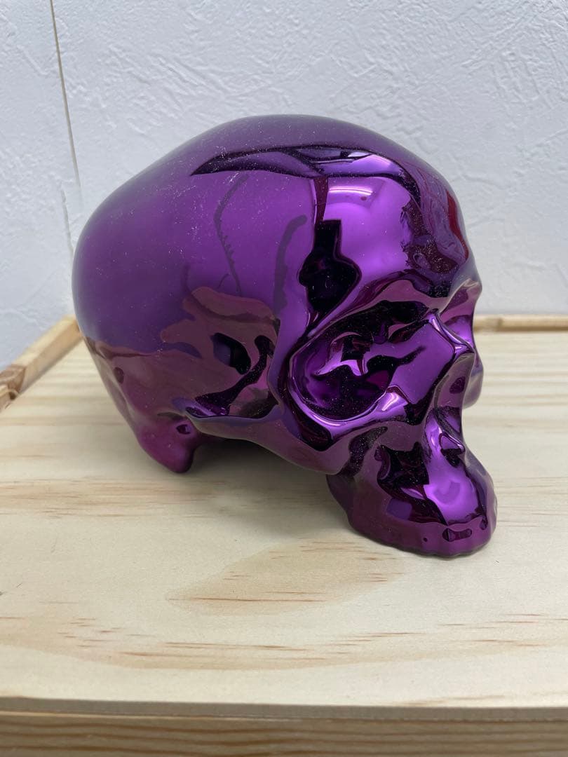 k.olin tribu 紫色 スカルフィギュア