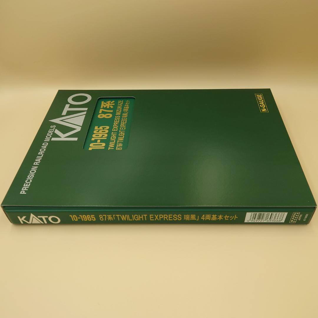KATO 10-1965 87系「TWILIGHT EXPRESS 瑞風」4両