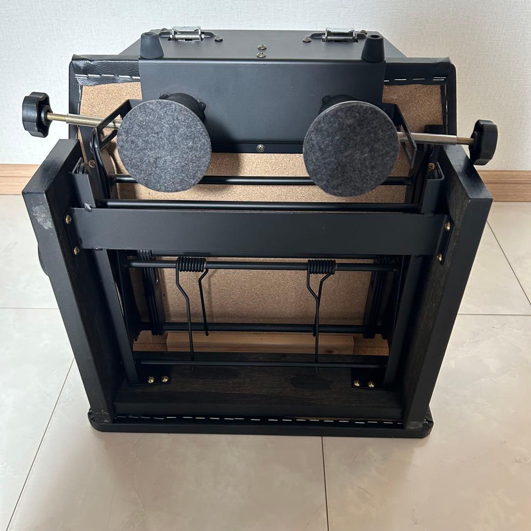 【吉澤】PEACOCK 足台　補助ペダル 黒