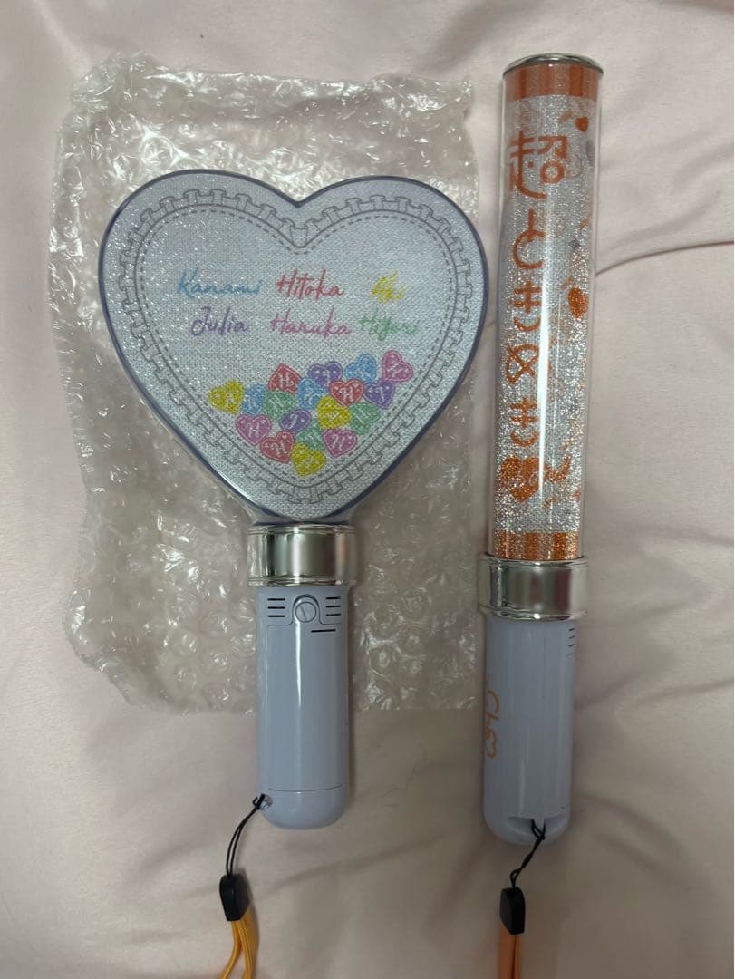 超ときめき♡宣伝部 ペンライト ハート型 2本セット