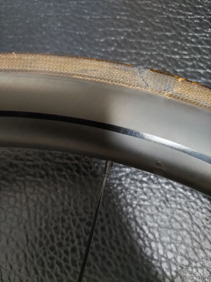 Roval CLX 50 フロント　リムブレーキ　リム破損