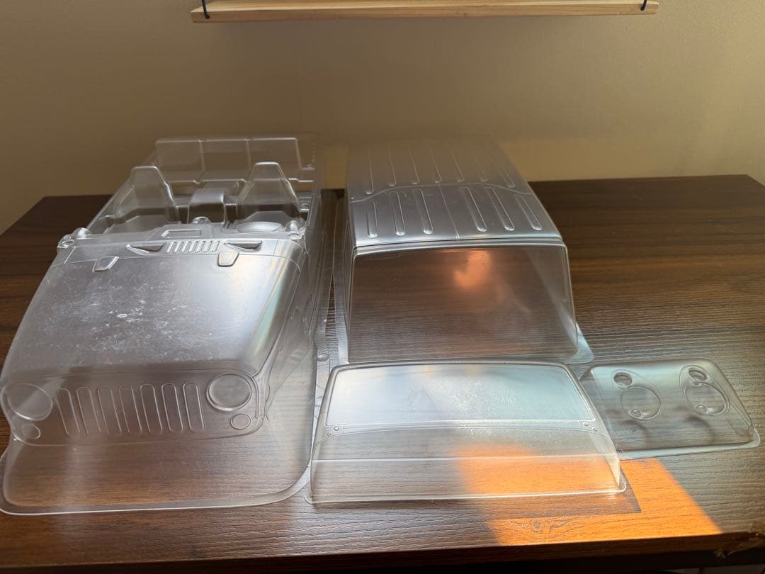 入手困難　axial scx10 2012jeep wrangler ボディ