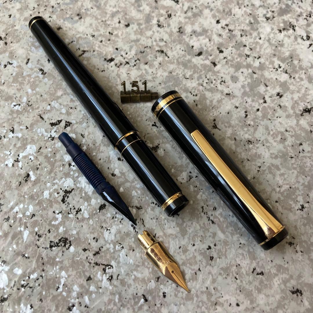 #151 オーバーホール済み 万年筆 PILOT Elabo エラボー 14k