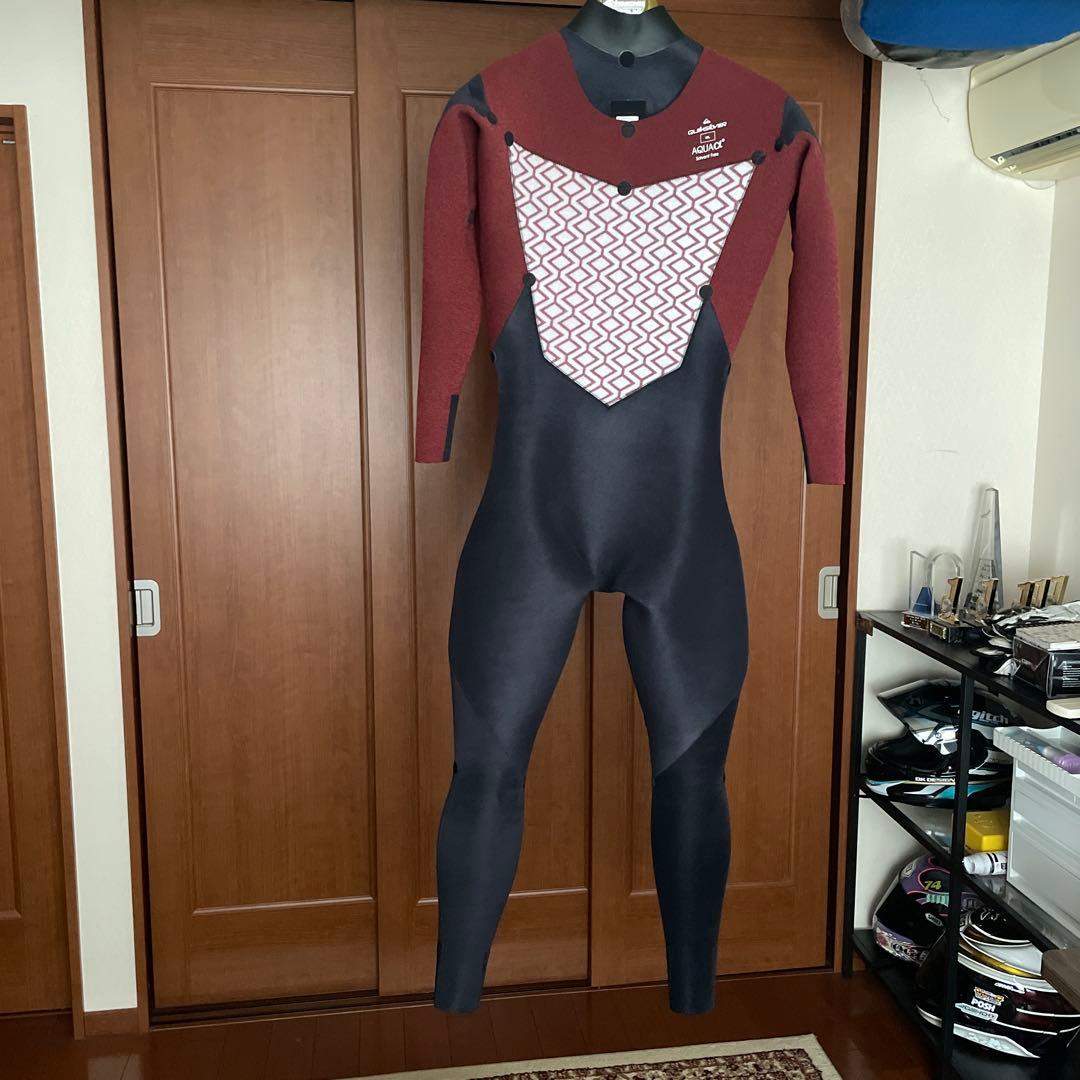 Quiksilver AQUAα® ML フルスーツ　4/3mm 未使用に近い