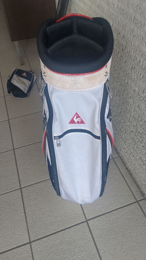 廃盤レア品‼️ルコックスポルティフ 軽量キャディバッグ、シューズケースセット