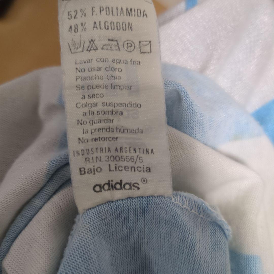 アルゼンチン代表　1994 　マラドーナ　襟　ホーム