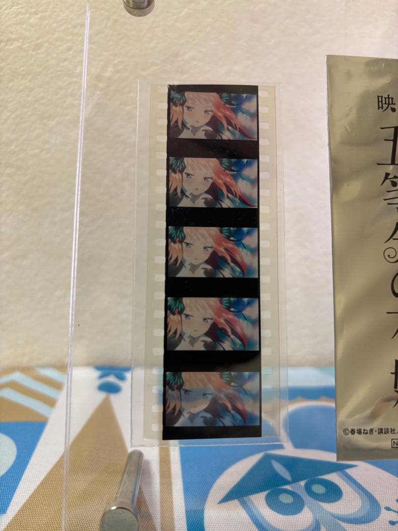 五等分の花嫁 映画特典 生コマフィルム 二乃