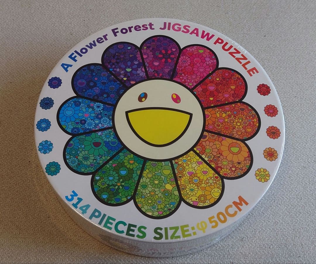 新色 A Flower Forest JIGSAW PUZZLE 村上隆 新品