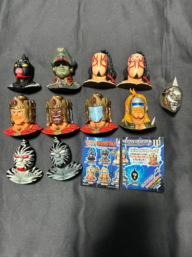 キン肉マンリアルマグネットSERIES2フルコン全11種類2007年