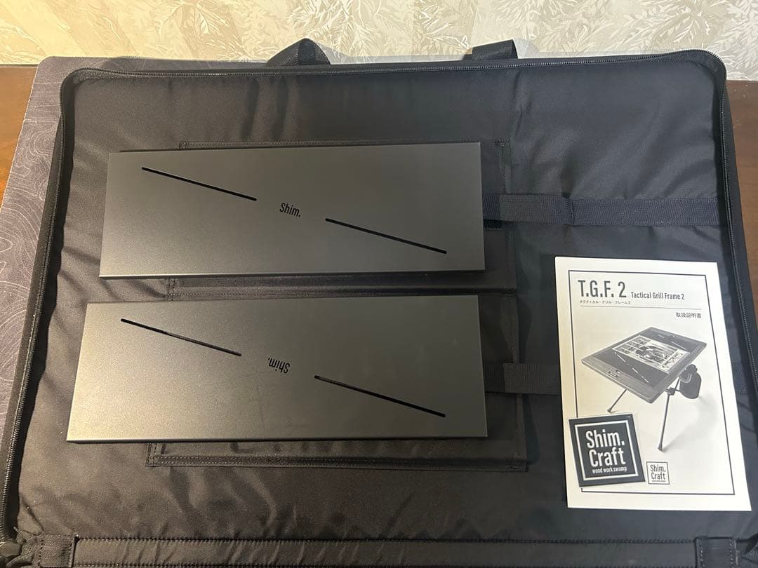 Shim.Craft T.G.F.2 ウォールナット 収納袋＋天板2枚セット