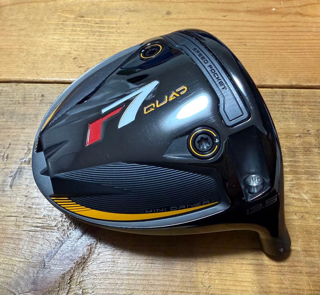 TaylorMade R7ミニドライバー 13.5°&純正シャフトヘッドカバー付