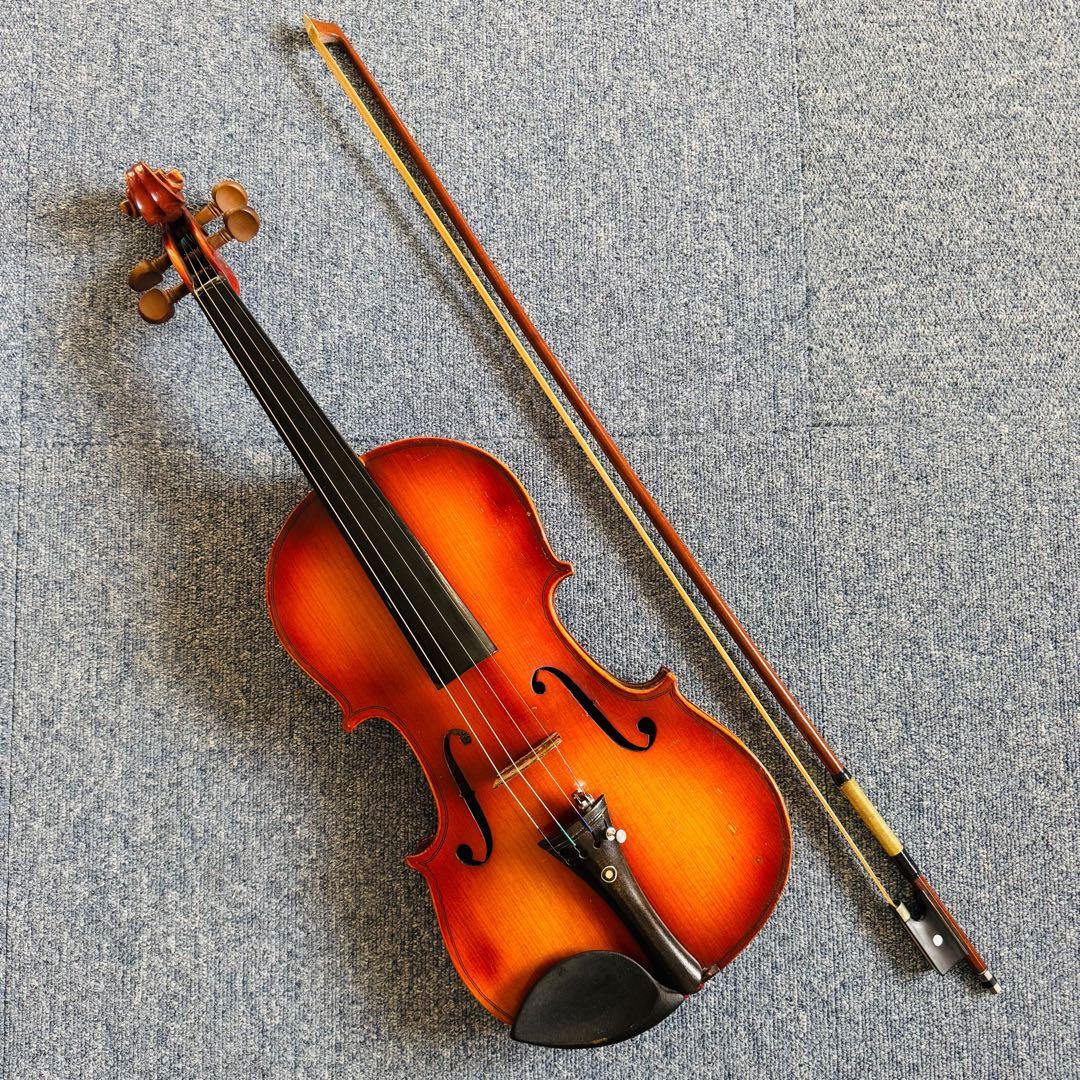 【試奏動画あり】SUZUKI バイオリン No.13 鈴木政吉【弓・ケース付】