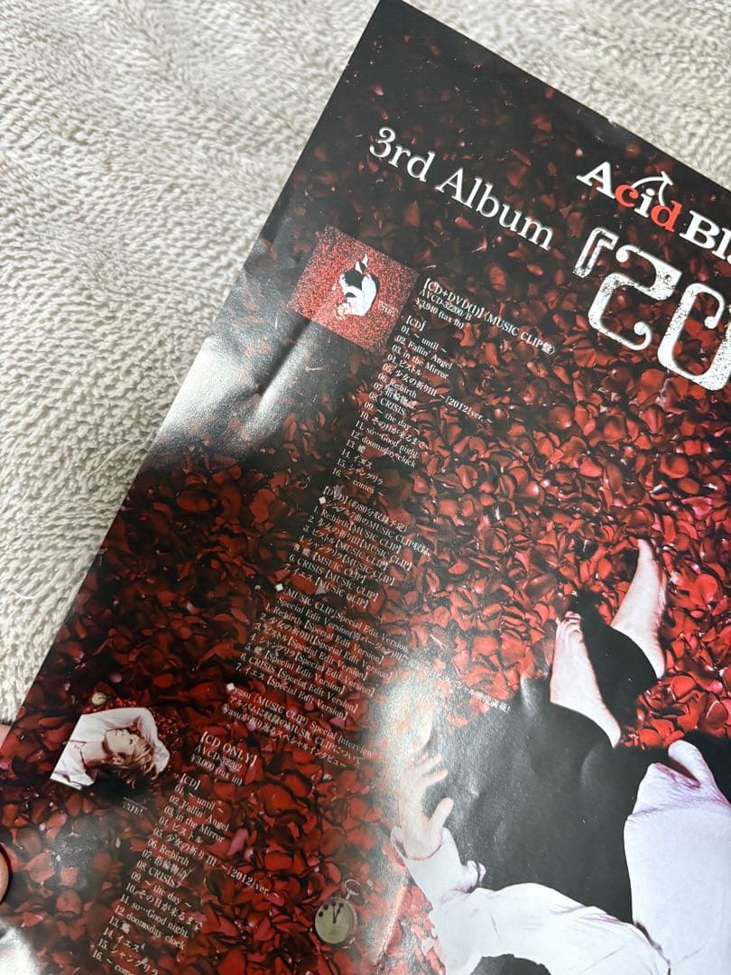 Acid Black Cherry ステッカー　非売品クリアファイル