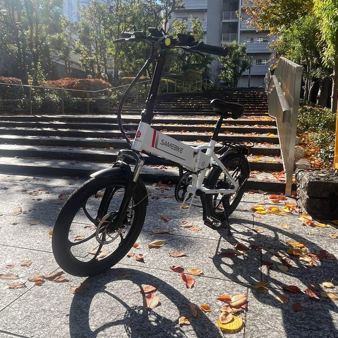 ちやおSAMEBIKE 折りたたみ電動アシスト自転車