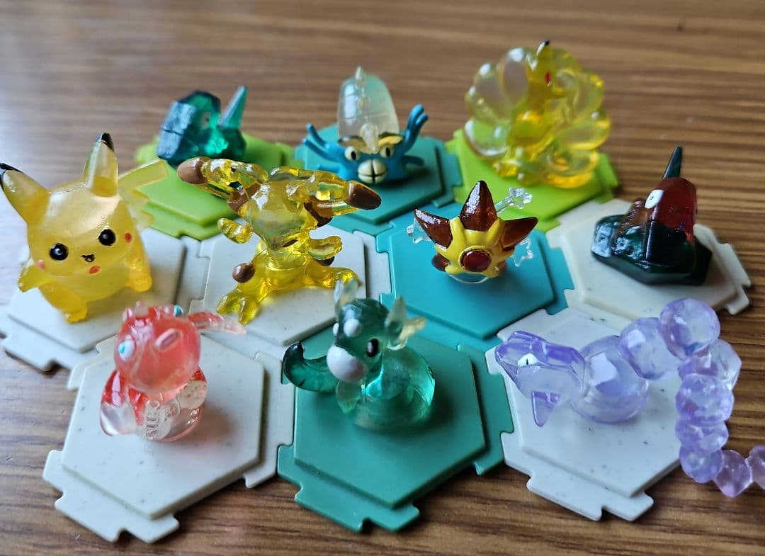 d*9様 初期 ポケモンフルカラーコレクション クリアタイプセット