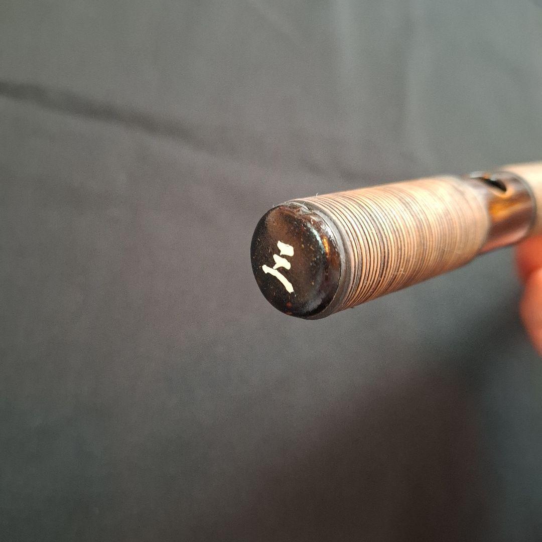 篠笛　古典調　3本調子　7穴　天地胴藤巻き　超鐵仕様