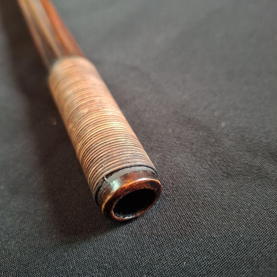 篠笛　古典調　3本調子　7穴　天地胴藤巻き　超鐵仕様