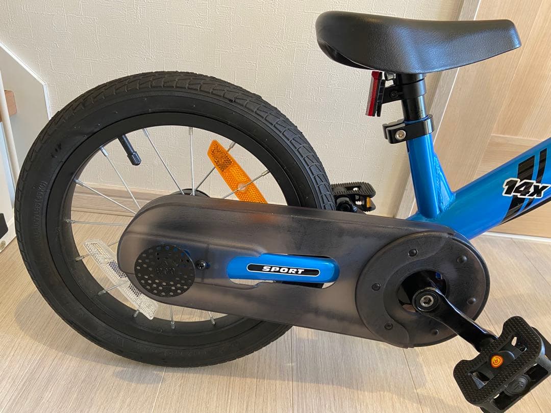 【超極美品】ストライダー14x ブルー　※使用回数2回　純正スタンド付き