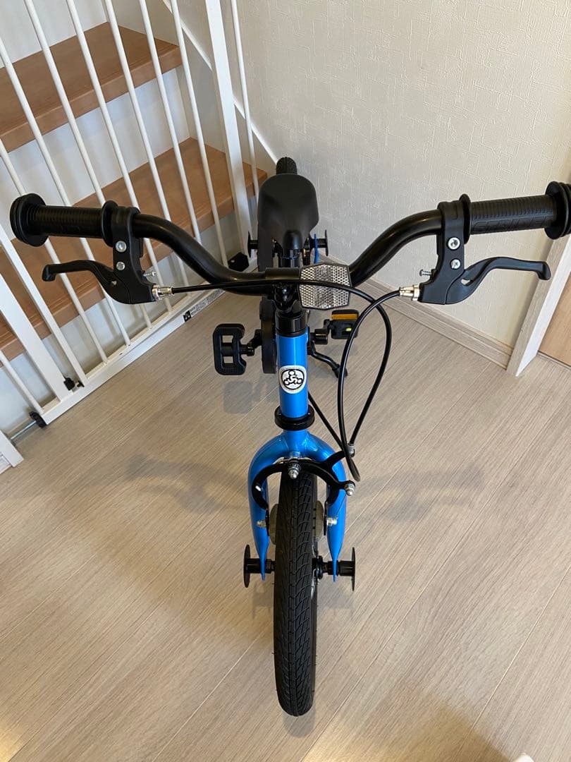 【超極美品】ストライダー14x ブルー　※使用回数2回　純正スタンド付き