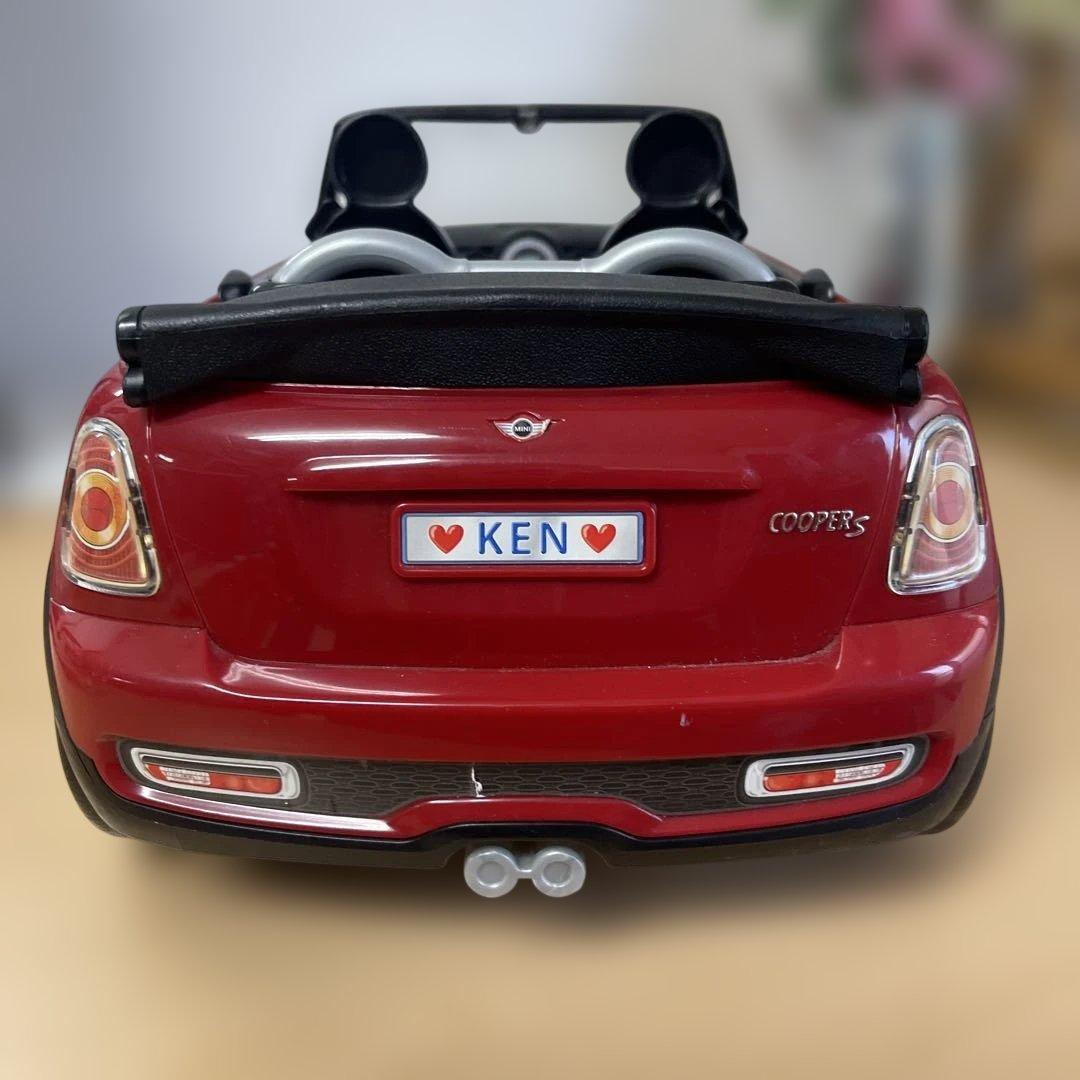 値下げ！バービー　ケン　ミニクーパー 赤 オープンカー 【ジャンク】