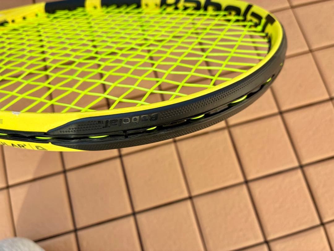 程度良好バボラBabolat 2019 ピュアアエロ PURE AERO Ｇ３