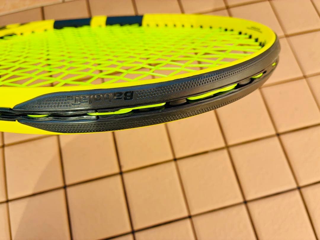 程度良好バボラBabolat 2019 ピュアアエロ PURE AERO Ｇ３