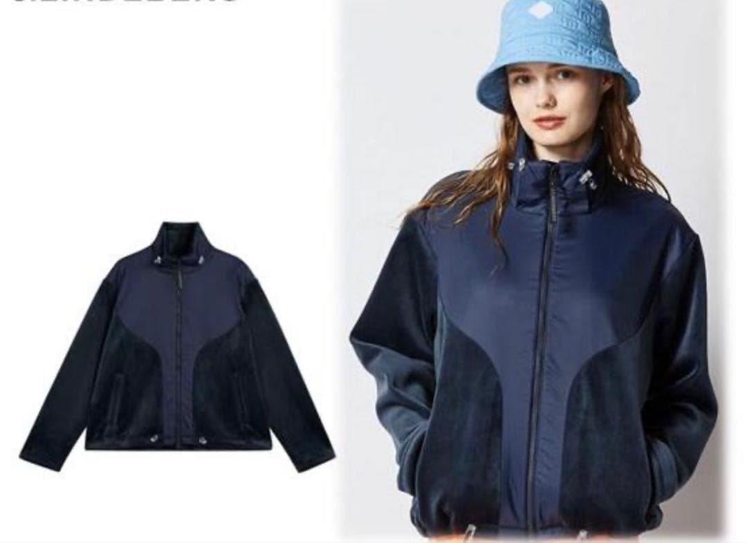 新品　J.LINDEBERGジェイ リンドバーグ レディース ベロアブルゾン M