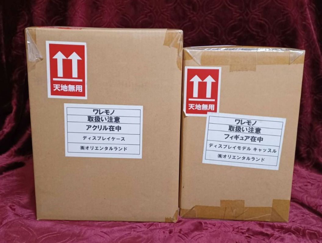 【新品未開封】TDR30周年 海洋堂 シンデレラ城 ディスプレイケース付