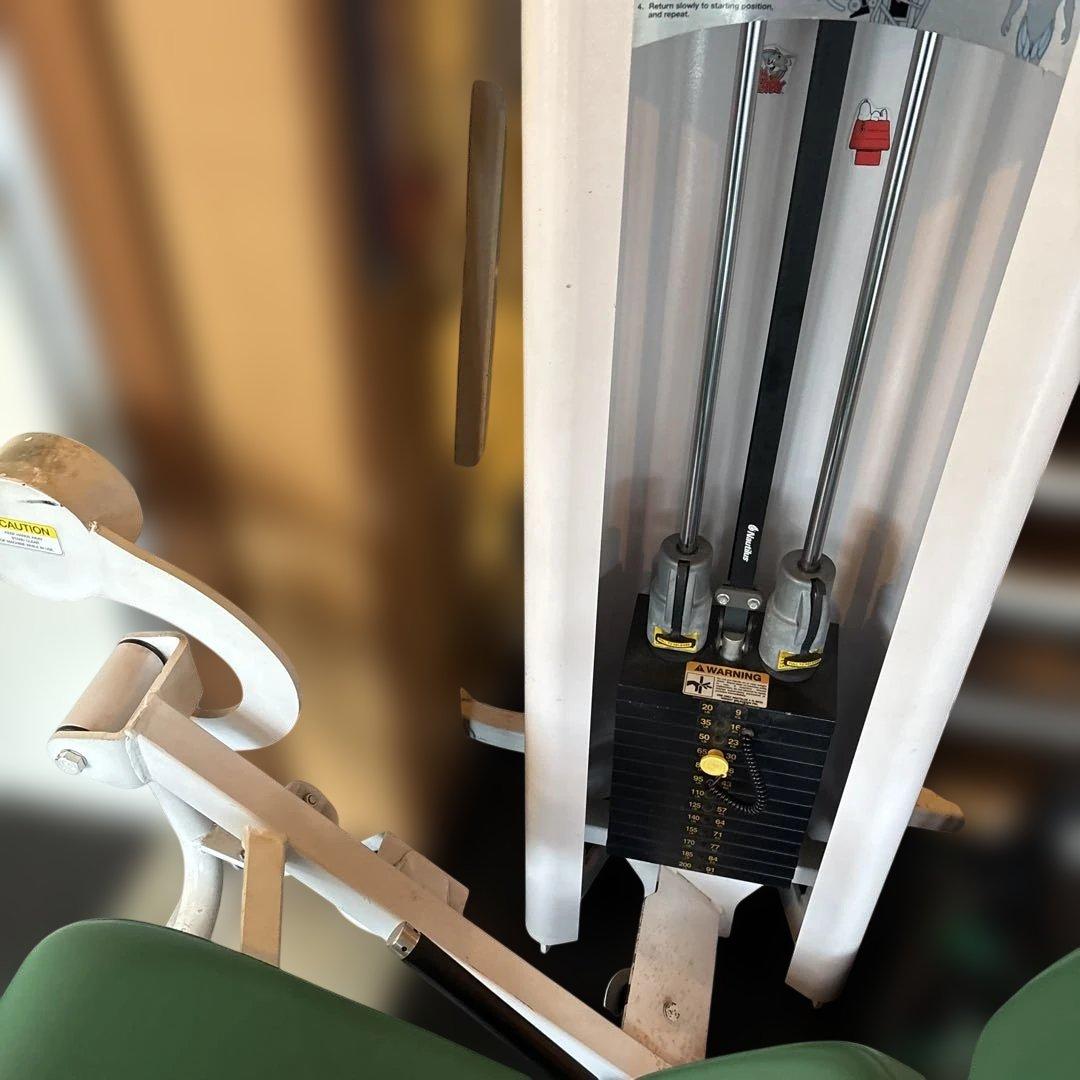 名機 Nautilus ノーチラス レッグエクステンションEX／業務用ジムマシン