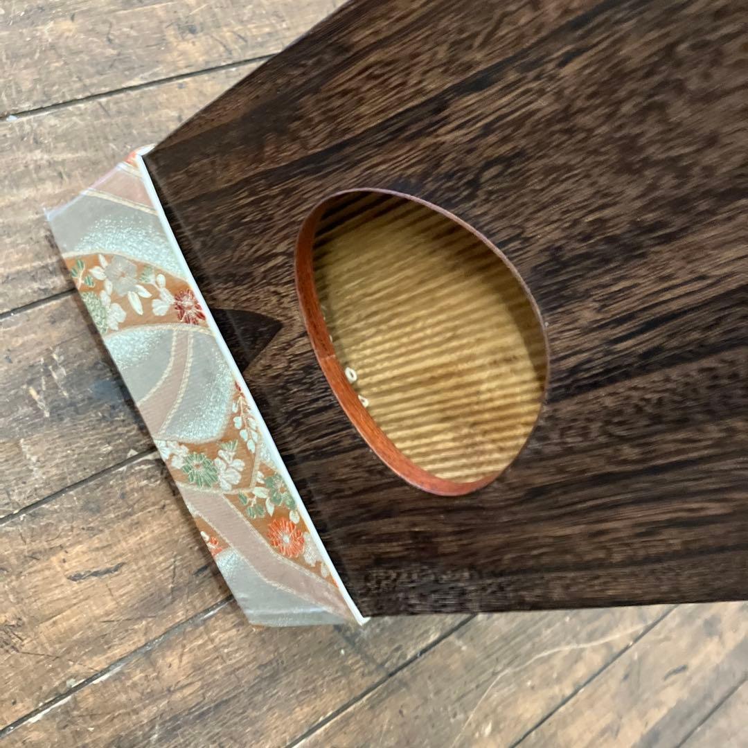 昭和レトロ すだれ掘り 13弦 伝統琴 琴 弦楽器 ソフトケース付き 和楽器