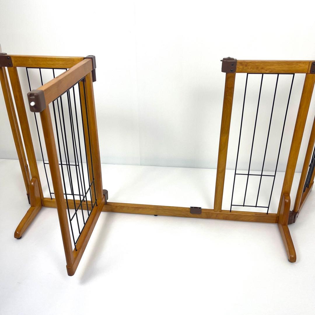 リッチェル ペット用 木製おくだけドア付きゲート M