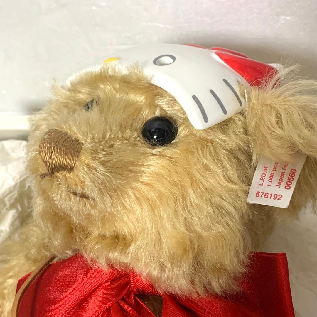 シュタイフ　ハローキティ　サンリオ　コラボ　ぬいぐるみ