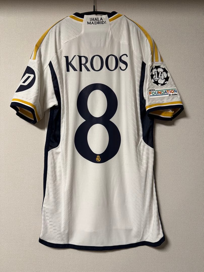 23-24 レアル・マドリード クロース オーセンティック CL決勝支給品MDT