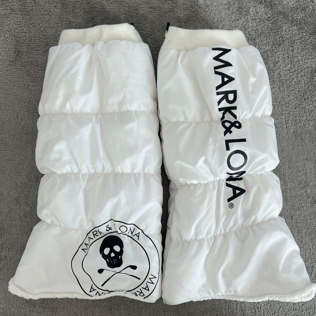 MARK&LONA マークアンドロナ　レッグウォーマー　ロゴ　レディース　ゴルフ