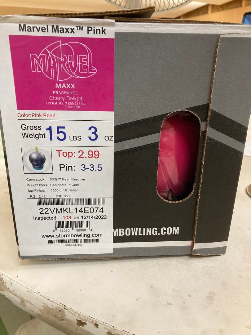 【新品未使用】マーベルマックスピンク(15p3oz)