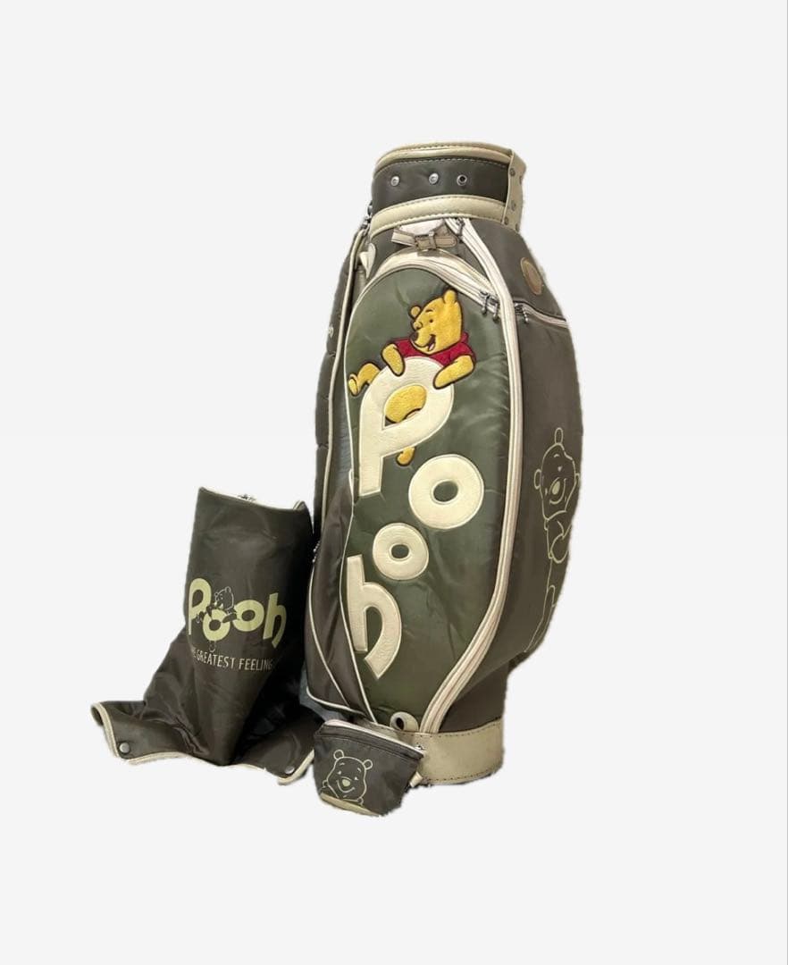 【希少】プーさん ゴルフバッグ キャディバッグ ミズノefil8本セット