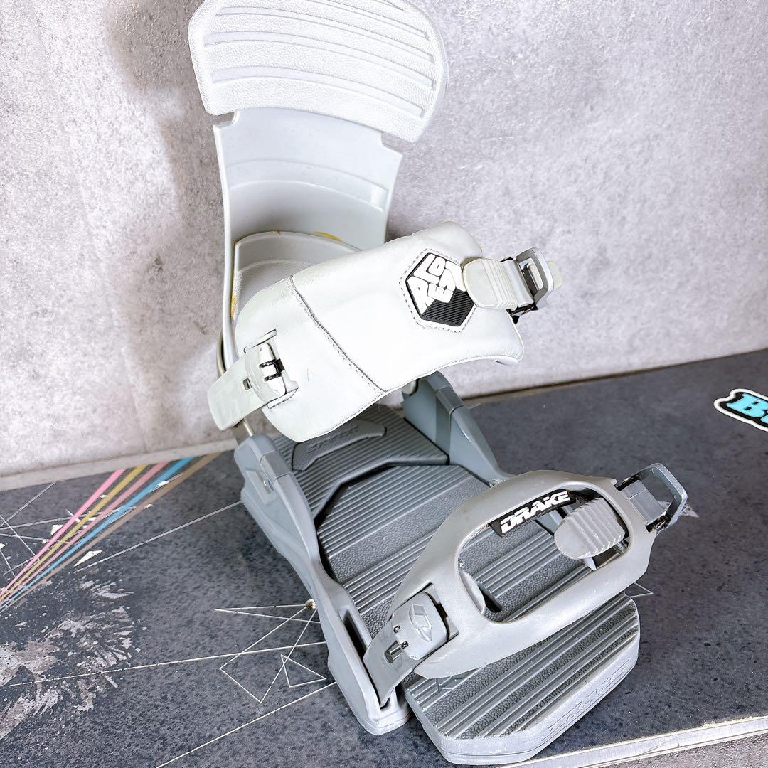 メンズスノーボード　アライアン152センチ×ドレイク MLサイズ　2点セット