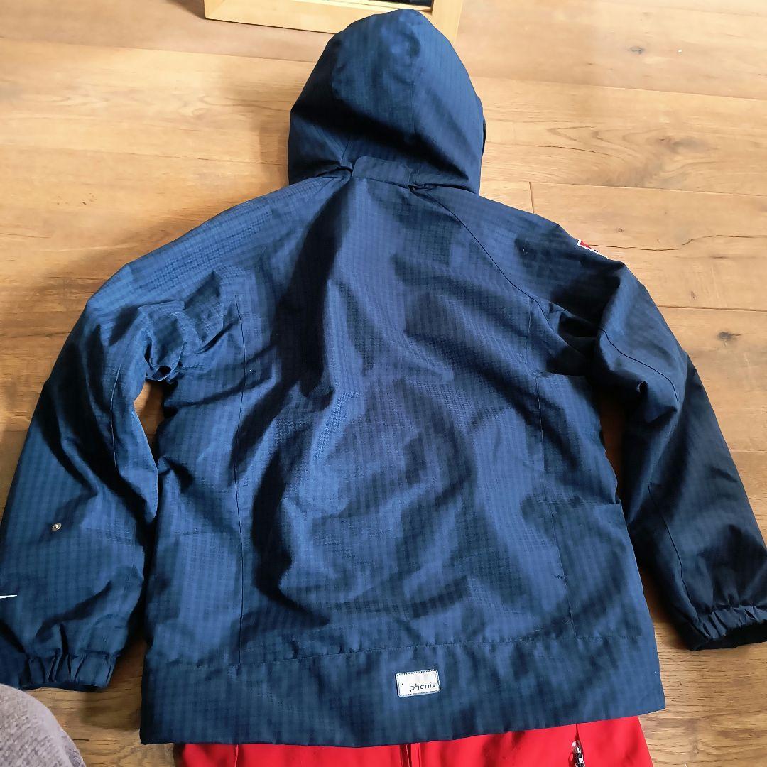 phenix スキーウェア ネイビー/レッド 子ども用 150